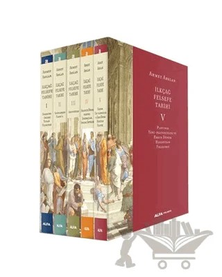 İlkçağ Felsefe Tarihi Serisi - 5 Kitap Takım – Ahmet Arslan – Alfa Yayınları kitap kapağı