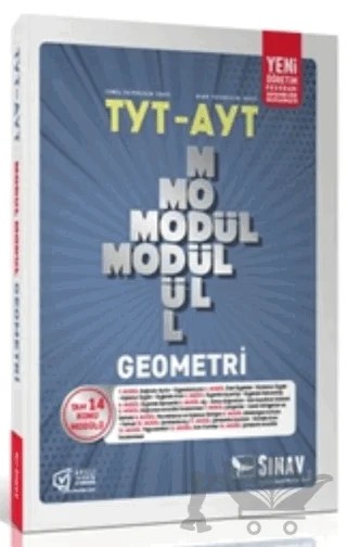 TYT AYT Geometri Modül Modül Konu Anlatımlı – Kolektif – Sınav Yayınları kitap kapağı