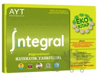 AYT Matematik Fasikülleri - İntegral Eko – Kolektif – Tonguç Akademi kitap kapağı