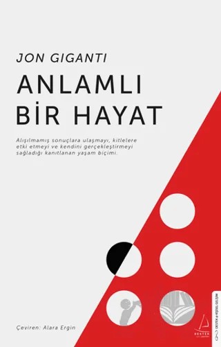 Anlamlı Bir Hayat – Jon Giganti – Destek Yayınları kitap kapağı