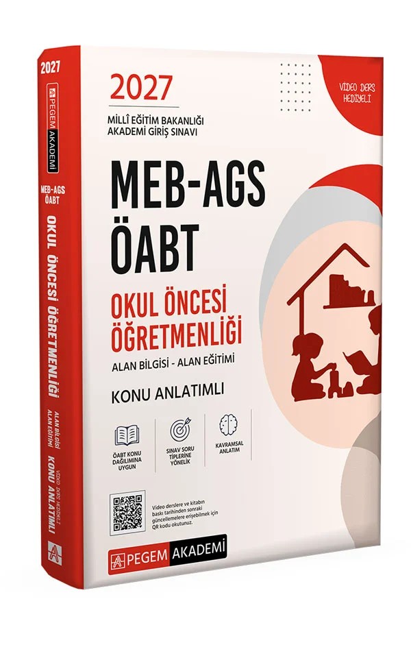 2027 MEB-AGS ÖABT Okul Öncesi Öğretmenliği Konu Anlatımlı – AGS ÖABT Okul Öncesi Öğretmenliği Konu Anlatımlı – Pegem Akademi Yayıncılık kitap kapağı