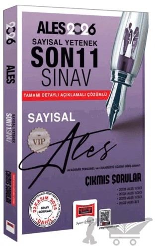2026 ALES Sayısal Yetenek Son 11 Sınav Çıkmış Sorular (23 Kasım 2025) – Kolektif – Yargı Yayınevi kitap kapağı