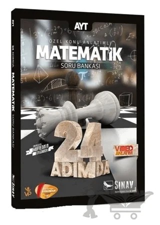 2019 AYT 24 Adımda Matematik Özel Konu Anlatımlı Soru Bankası – Kolektif – Sınav Yayınları kitap kapağı