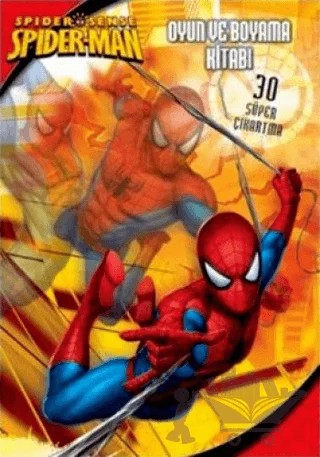 Spider-Man Oyun ve Boyama Kitabı (30 Süper Çıkartma) – Kolektif – Doğan Egmont Yayıncılık kitap kapağı