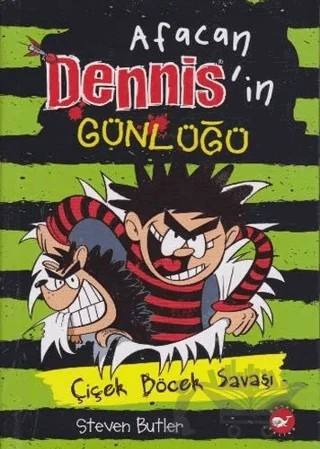 Afacan Dennis'in Günlüğü 2 – Steve May, Steven Butler – Beyaz Balina Yayınları kitap kapağı