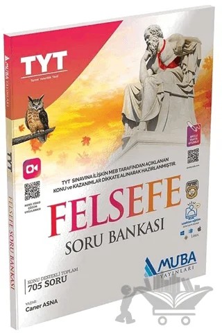 TYT Felsefe Soru Bankası Muba Yayınları – Caner Asna – Muba Yayınları kitap kapağı