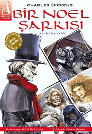 Bir Noel Şarkısı – Charles Dickens – Arunas Yayıncılık kitap kapağı