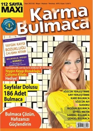 Maxi Karma Bulmaca 6 – Kolektif – Maxi Yayıncılık kitap kapağı