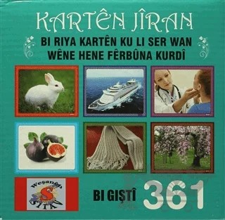 Karten Jiran (Kürtçe Görsel Eğitim Kartları) – Qahir Bateyî – Sitav Yayınevi kitap kapağı