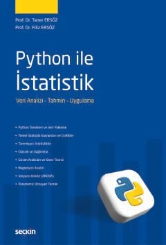 Python ile İstatistik Veri Analizi – Tahmin – Uygulama – Taner Ersöz, Filiz Ersöz – Seçkin Yayıncılık kitap kapağı