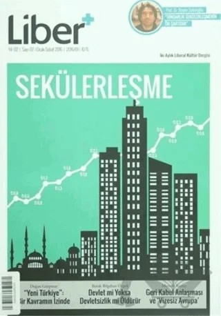 Liber+ İki Aylık Liberal Kültür Dergisi Sayı: 7 Ocak - Şubat 2016 – Liber Plus Dergisi kitap kapağı