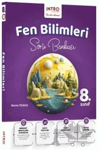 8. Sınıf Fen Bilimleri Soru Bankası – Merve Yılmaz – İntro Yayınları kitap kapağı