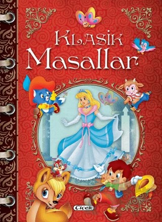 Klasik Masallar (Kırmızı) – Kolektif – Çiçek Yayıncılık kitap kapağı