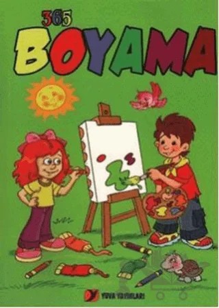 365 Boyama (Sert Kapak) – Kolektif – Yuva Yayınları kitap kapağı