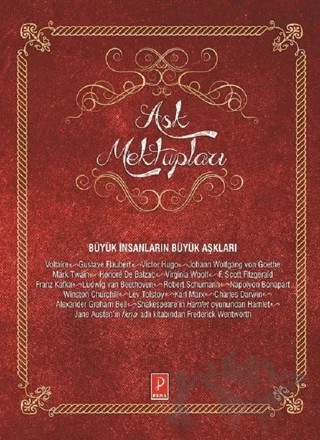 Aşk Mektupları – Kolektif – Pena Yayınları kitap kapağı