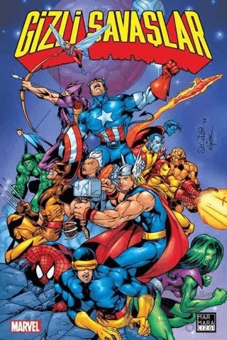 Gizli Savaşlar Cilt: 2 – Jim Shooter – Marmara Çizgi kitap kapağı
