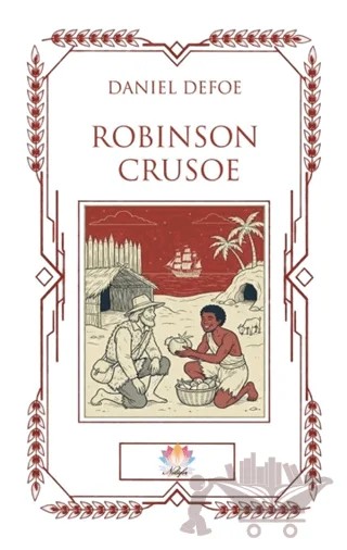 Robinson Crusoe – Daniel Defoe – Nilüfer Yayınları kitap kapağı