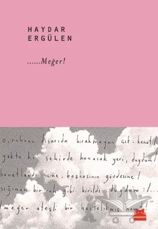 ……Meğer! – Haydar Ergülen – Kırmızı Kedi Yayınevi kitap kapağı