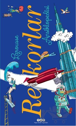 Larousse Rekorlar Ansiklopedisi – Sophie de Mullenheim – Yapı Kredi Yayınları kitap kapağı