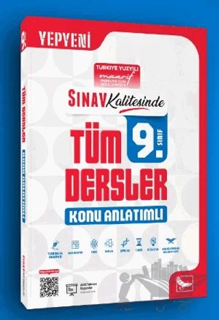 Sınav Kalitesinde 9. Sınıf Tüm Dersler Soru Bankası – Kolektif – Sınav Yayınları kitap kapağı