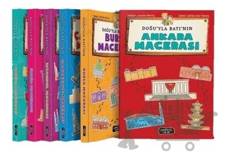 Doğu’yla Batının Macerası Seti (6 Kitap) – Asena Meriç – Yediveren Çocuk kitap kapağı