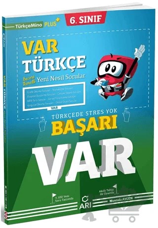 6. Sınıf Türkçe Var Soru Bankası – Mustafa Aygün – Arı Yayıncılık kitap kapağı