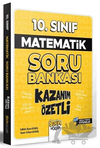 Benim Hocam Yayıncılık 10. Sınıf Kazanım Özetli Matematik Soru Bankası – Erhan Gürgil – Benim Hocam Yayınları kitap kapağı