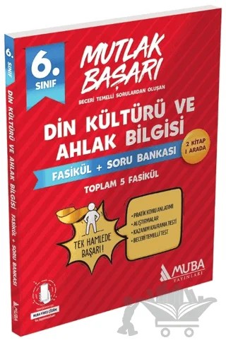 6. Sınıf Din Kültürü ve Ahlak Bilgisi Fasikül + Soru Bankası – Kolektif – Muba Yayınları kitap kapağı