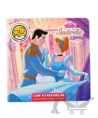 Disney Sindirella - Cam Ayakkabılar Çıkartmalı Öykü Kitabı – Kolektif – Doğan Egmont Yayıncılık kitap kapağı