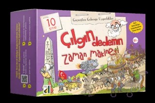 Çılgın Dedemin Zaman Makinesi - Uygarlıklar (10 Kitap Takım) – Sara Gürbüz Özeren – Damla Yayınevi kitap kapağı
