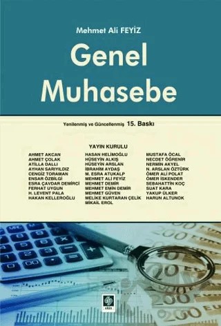 Genel Muhasebe – Mehmet Ali Feyiz – Ekin Basım Yayın kitap kapağı