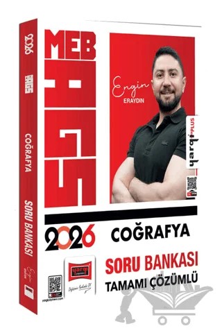 2026 MEB-AGS Tamamı Çözümlü Coğrafya Soru Bankası – Engin Eraydın – Yargı Yayınevi kitap kapağı