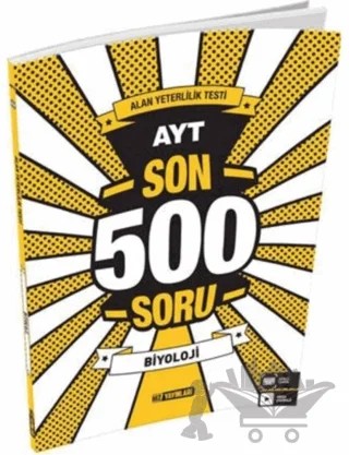 AYT Biyoloji Son 500 Soru – Kolektif – Hız Yayınları kitap kapağı