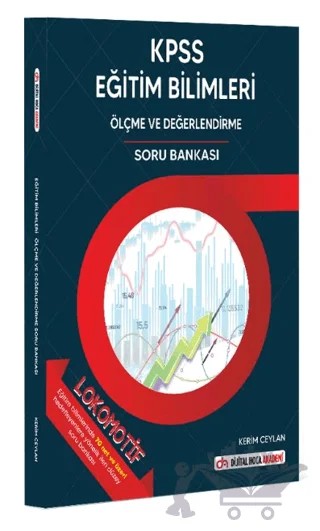 KPSS Lokomotif Eğitim Bilimleri Ölçme ve Değerlendirme Soru Bankası – Kerim Ceylan – Dijital Hoca kitap kapağı