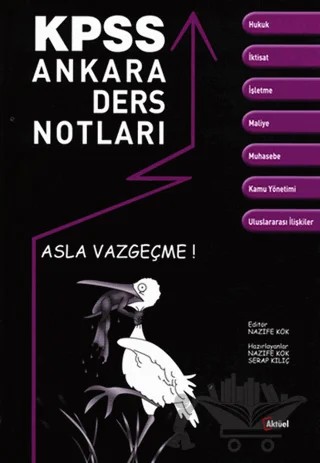 KPSS Ankara Ders Notları – Nazife Kök – Alfa Aktüel Yayınları kitap kapağı