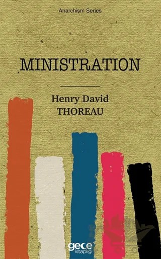 Ministration – Henry David Thoreau – Gece Kitaplığı kitap kapağı