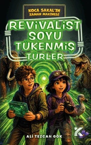 Koca Sakal’ın Zaman Makinesi - Revivalist Soyu Tükenmiş Türler – Ali Tezcan Gök – Kiba Yayımcılık kitap kapağı