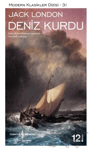 Deniz Kurdu – Jack London – İş Bankası Kültür Yayınları kitap kapağı