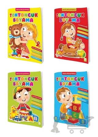 Tontoncuk Boyama (4 Kitap) – Kolektif – Ema Çocuk kitap kapağı