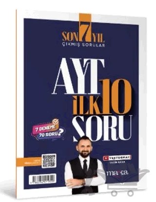 AYT Matematik İlk 10 Soru Son 7 Yıl Çıkmış Sorular – Kollektif – Marka Yayınları kitap kapağı