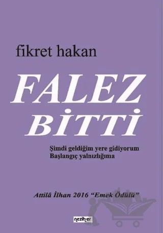 Falez Bitti – Fikret Hakan – Neziher Yayınları kitap kapağı