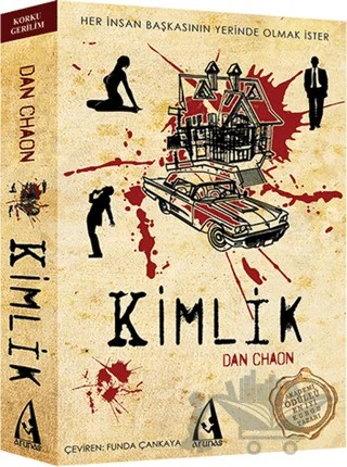 Kimlik – Dan Chaon – Arunas Yayıncılık kitap kapağı