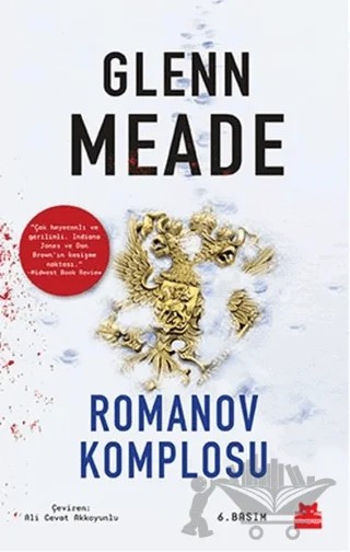 Romanov Komplosu – Glenn Meade – Kırmızı Kedi Yayınevi kitap kapağı