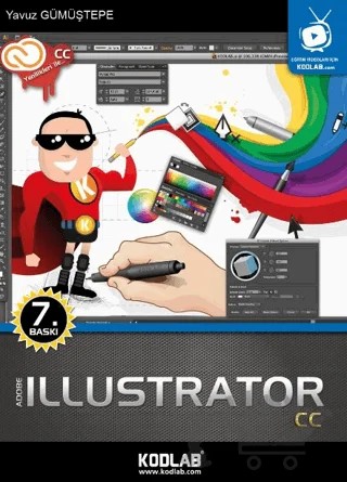 Illustrator CS6 – Yavuz Gümüştepe – Kodlab Yayın Dağıtım kitap kapağı