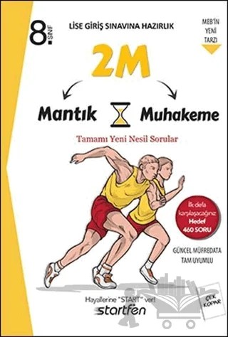 8. Sınıf LGS Mantık ve Muhakeme 2M Soru Bankası – Kolektif – Startfen Yayınları kitap kapağı