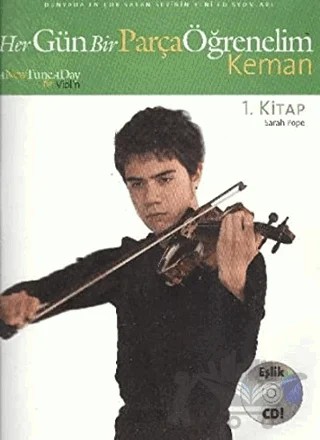 Her Gün Bir Parça Öğrenelim Keman 1. Kitap – Sarah Pope – Porte Müzik Eğitim Merkezi kitap kapağı