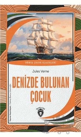 Denizde Bulunan Çocuk – Jules Verne – Dorlion Yayınları kitap kapağı