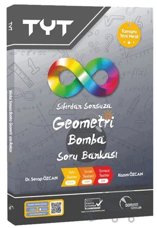 TYT Sıfırdan Sonsuza Bomba Geometri Soru Bankası (Yeni Nesil) – Kazım Özcan, Serap Özcan – Doktrin Yayınları kitap kapağı