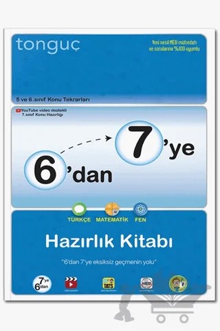 6'dan 7'ye Hazırlık Kitabı – Kolektif – Tonguç Akademi kitap kapağı