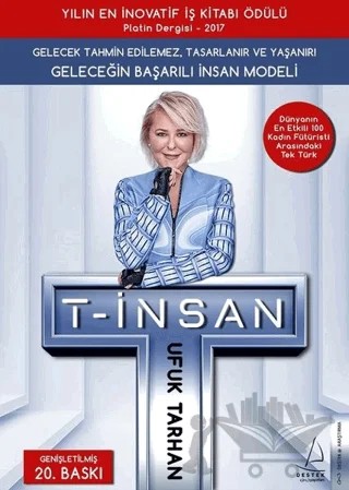 T - İnsan – Ufuk Tarhan – Destek Yayınları kitap kapağı